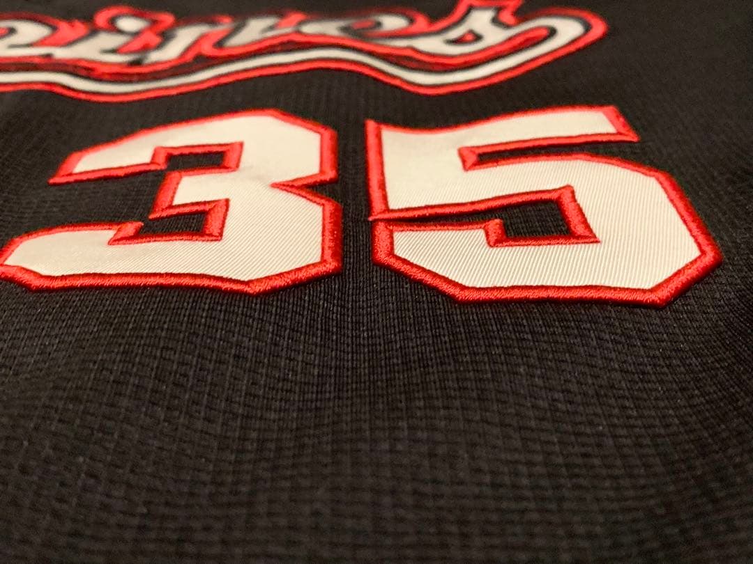 元千葉ロッテ寺嶋寛大実使用・サイン入りユニフォーム