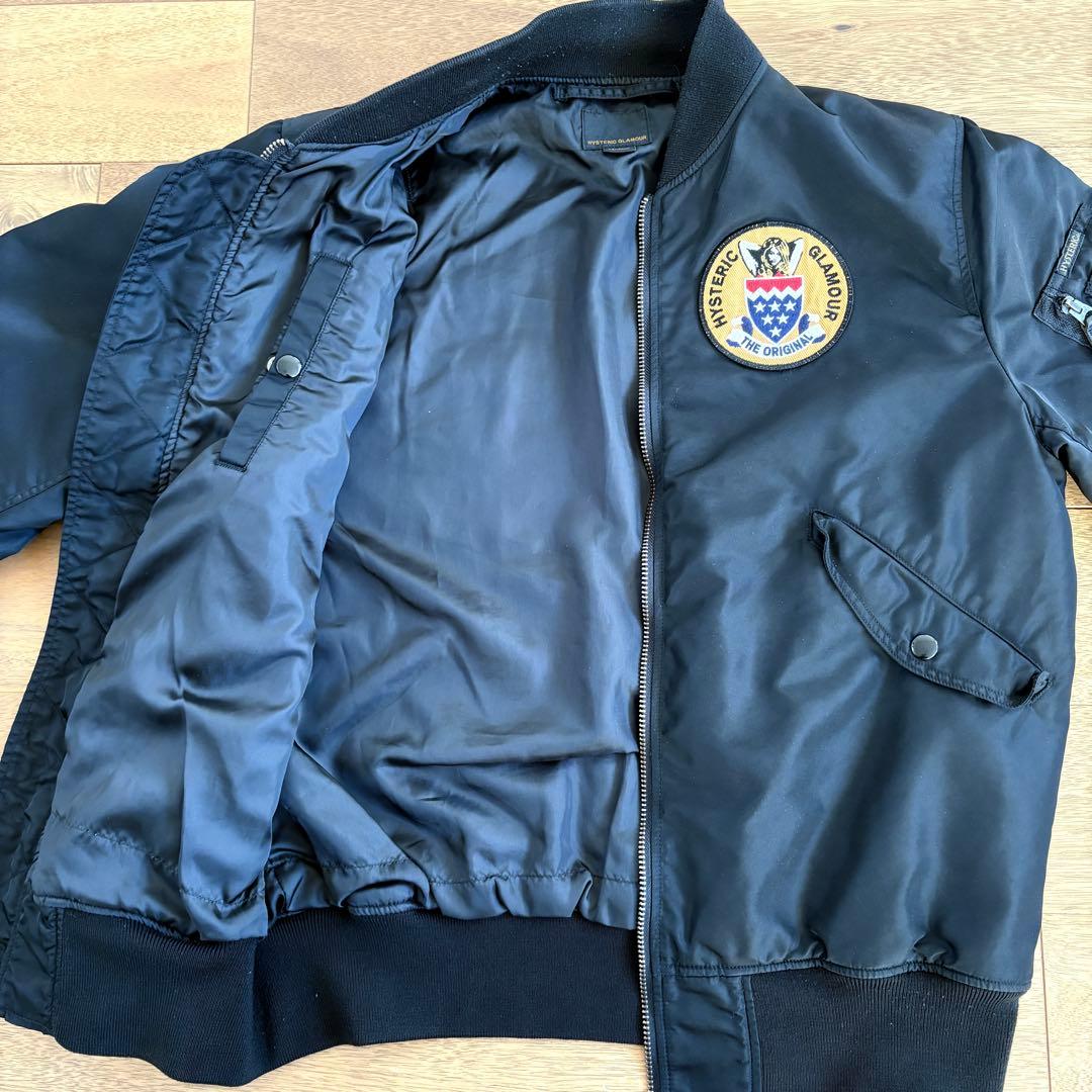 H*o様 HYSTERIC GLAMOUR MA-1ジャケット Mサイズ