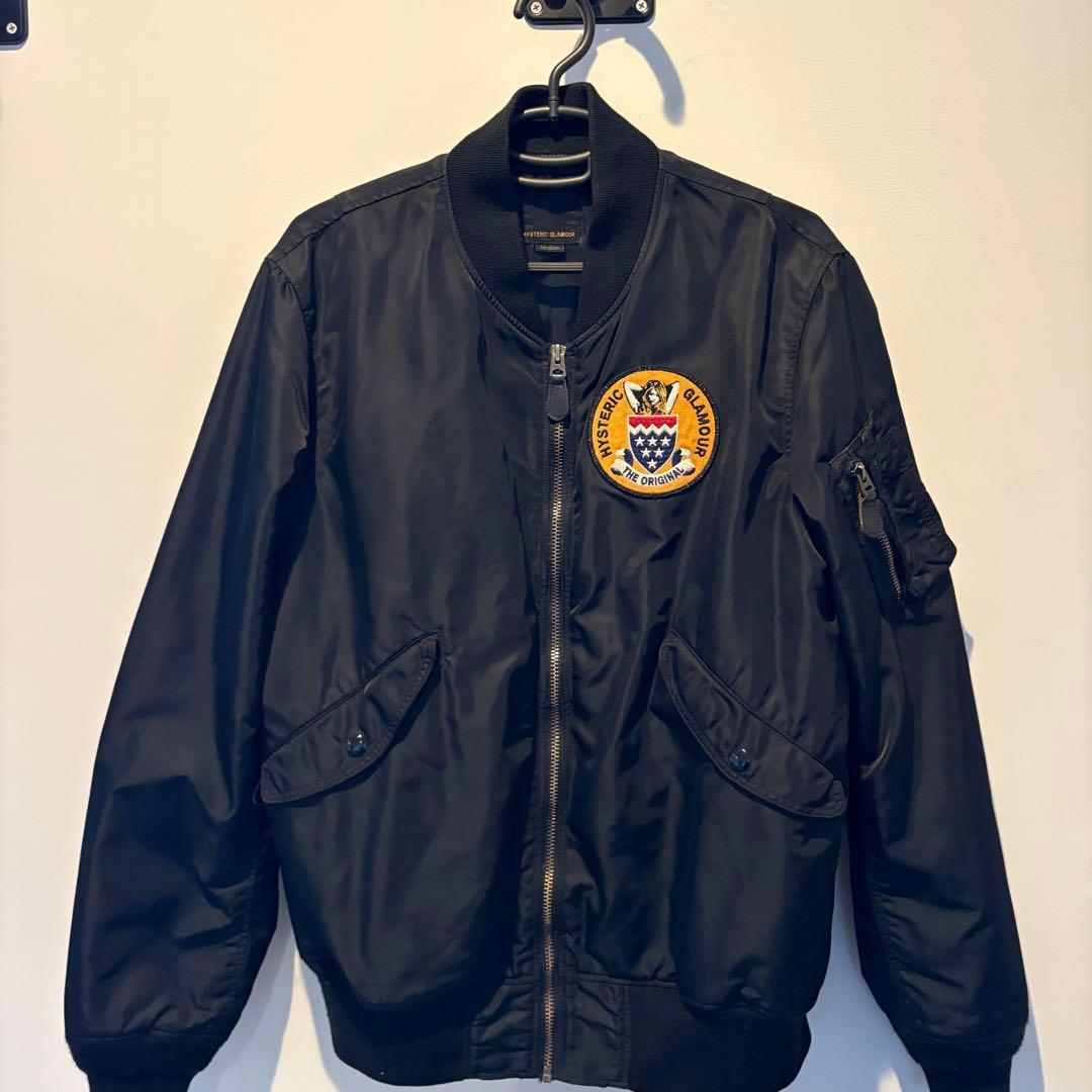 H*o様 HYSTERIC GLAMOUR MA-1ジャケット Mサイズ