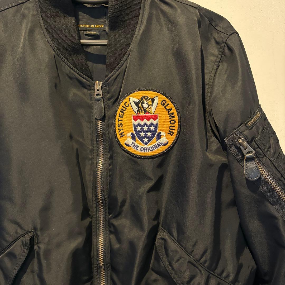 H*o様 HYSTERIC GLAMOUR MA-1ジャケット Mサイズ