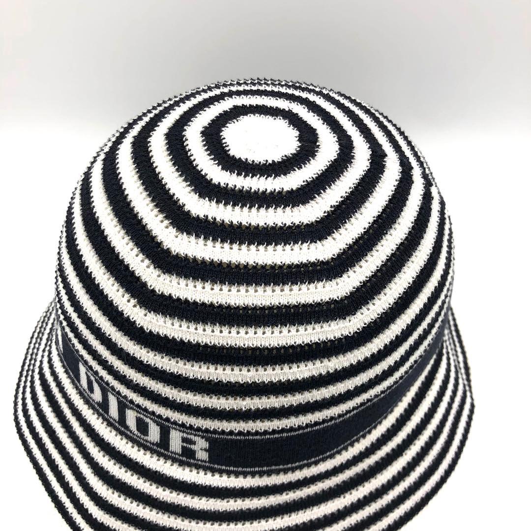 美品★クリスチャンディオール 24SS クロシュハット 44DTK985A134