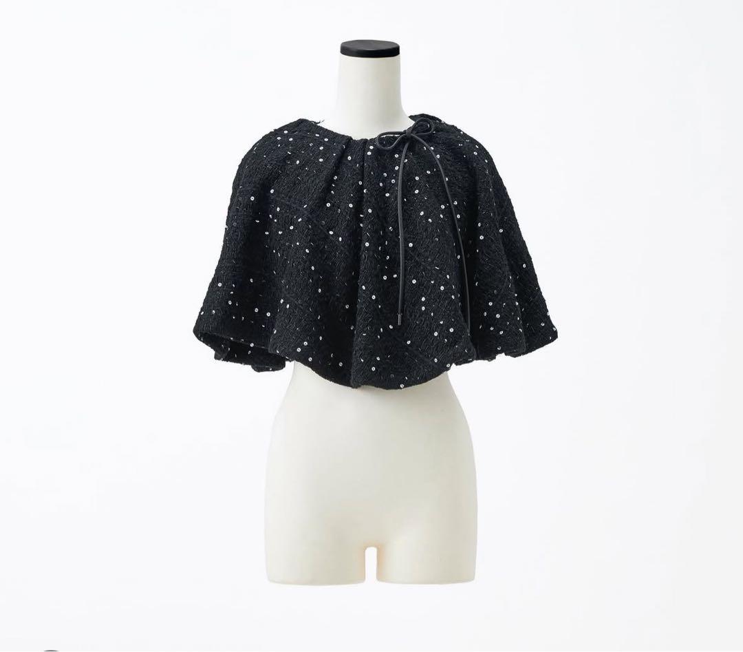 A*O様 Tweed cape / feuille