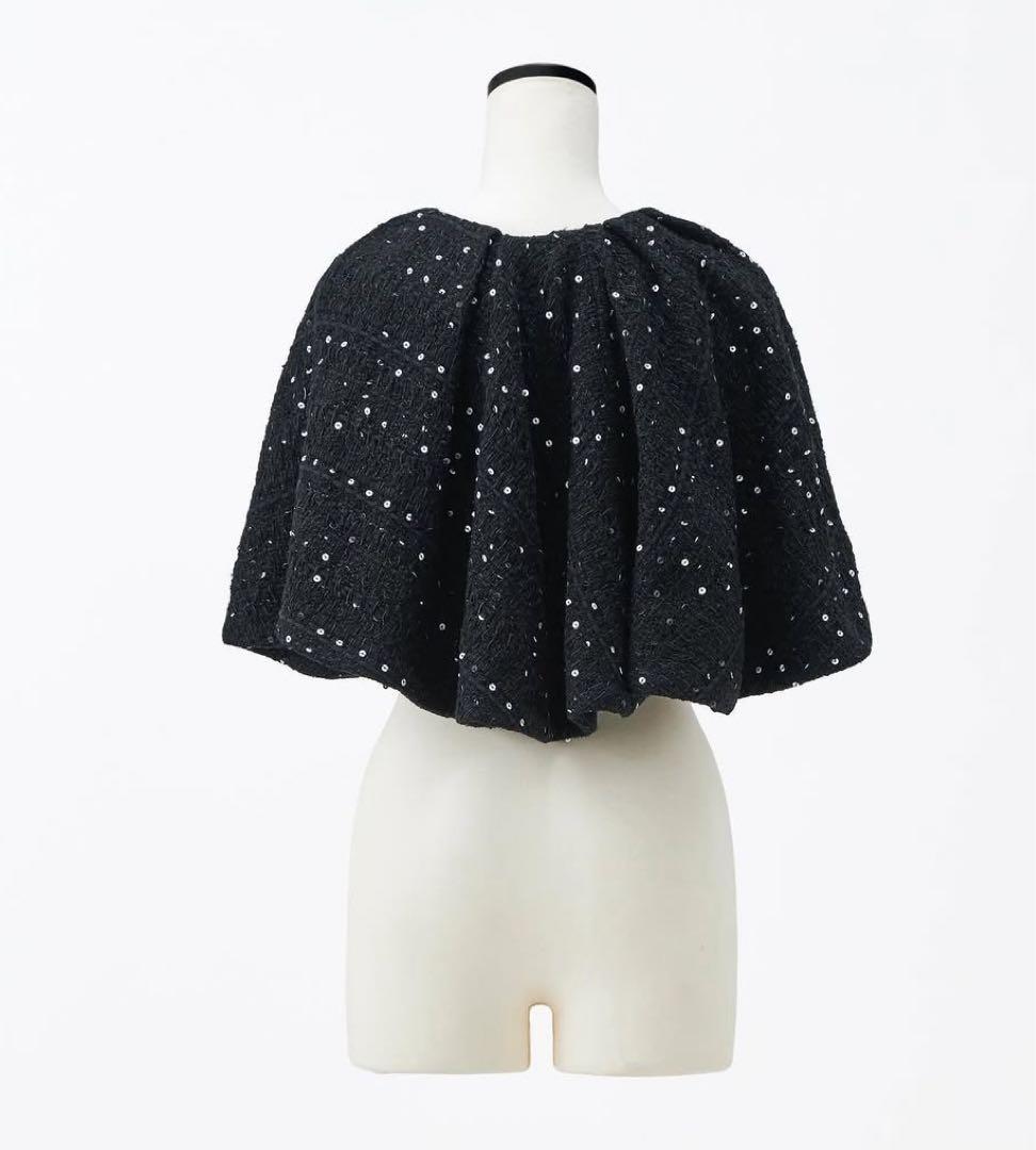 A*O様 Tweed cape / feuille