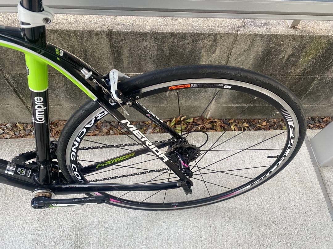 美品メリダ　スクルトゥーラCF905 カーボン　アルテグラ　フルクラム　ロード