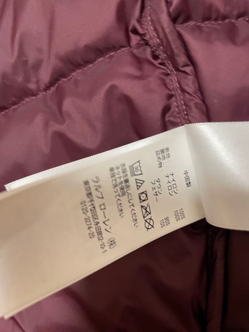 【ayataka】Polo Ralph Lauren ダウンベスト　美品