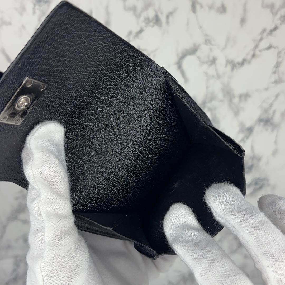112 HERMES ベアン　レクトベルソ　三つ折り財布　あんしん鑑定済み