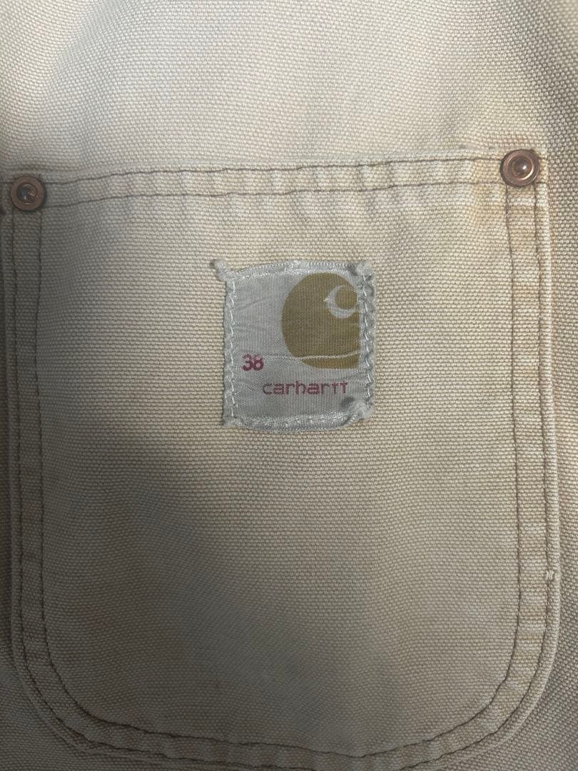 70s carhartt ミシガンチョアコート　usa製 　カバーオール　38
