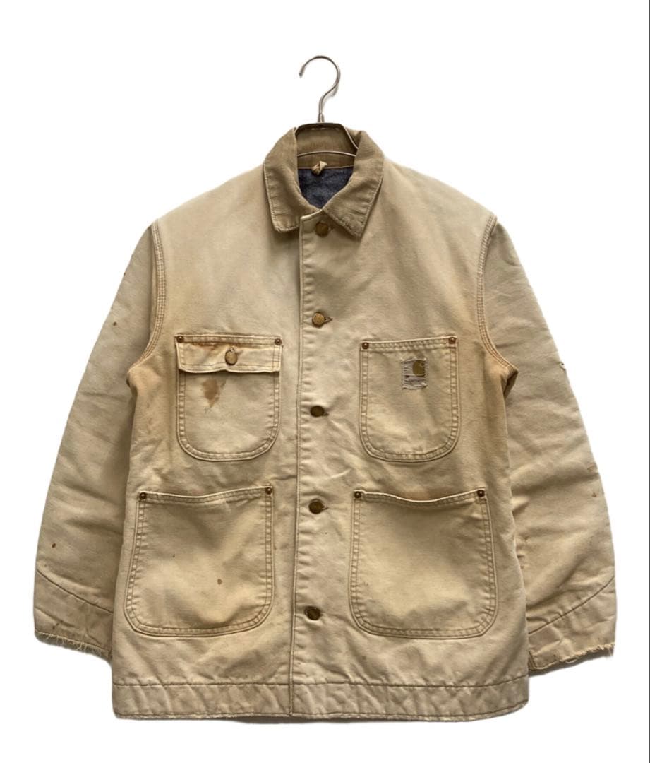 70s carhartt ミシガンチョアコート　usa製 　カバーオール　38