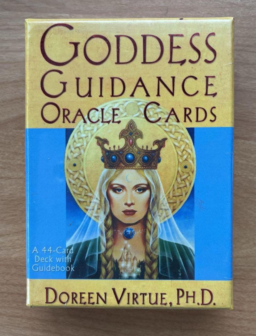 絶版　未開封！女神のガイダンスオラクルカード☆正規品☆日本語訳つき