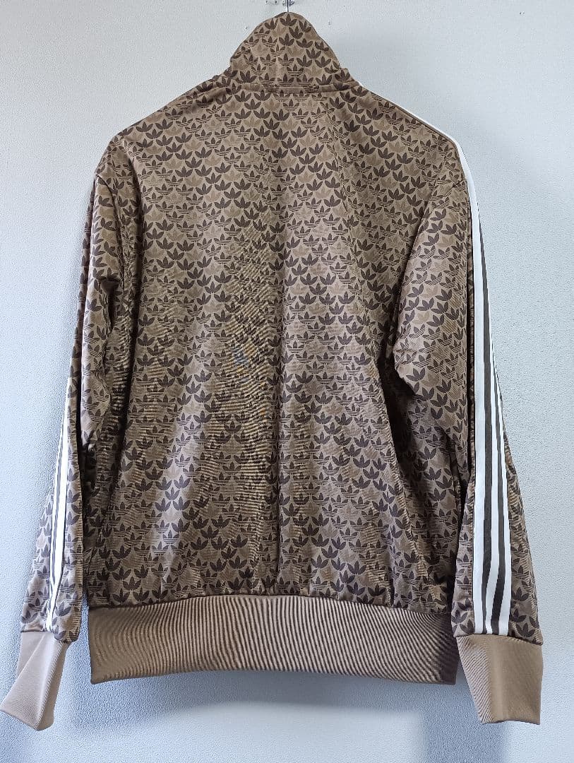 adidas モノグラム ファイヤーバード ブラウン 極美品 L AV1006