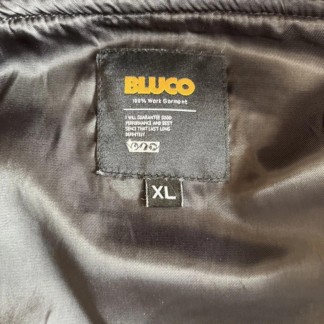 【BLUCO】 HEAVY MELTON PHARAOH COAT 黒 XL