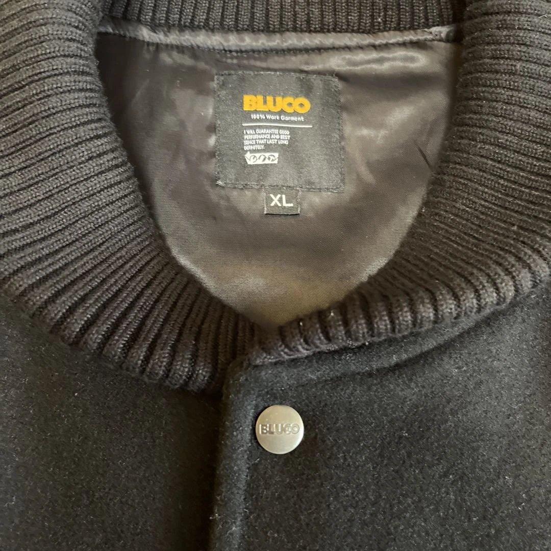 【BLUCO】 HEAVY MELTON PHARAOH COAT 黒 XL