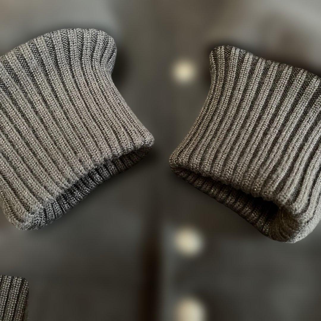 【BLUCO】 HEAVY MELTON PHARAOH COAT 黒 XL