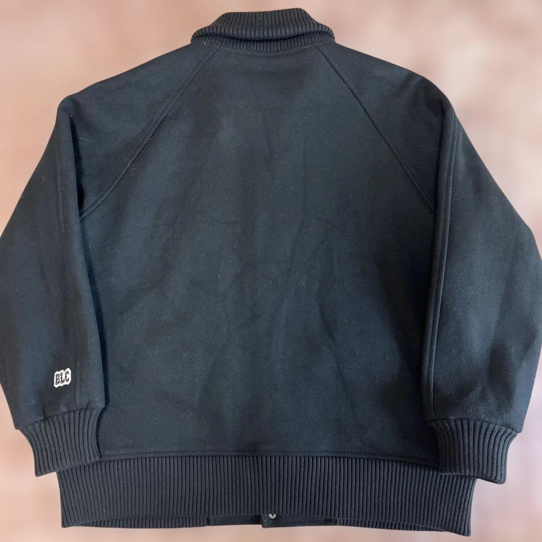 【BLUCO】 HEAVY MELTON PHARAOH COAT 黒 XL