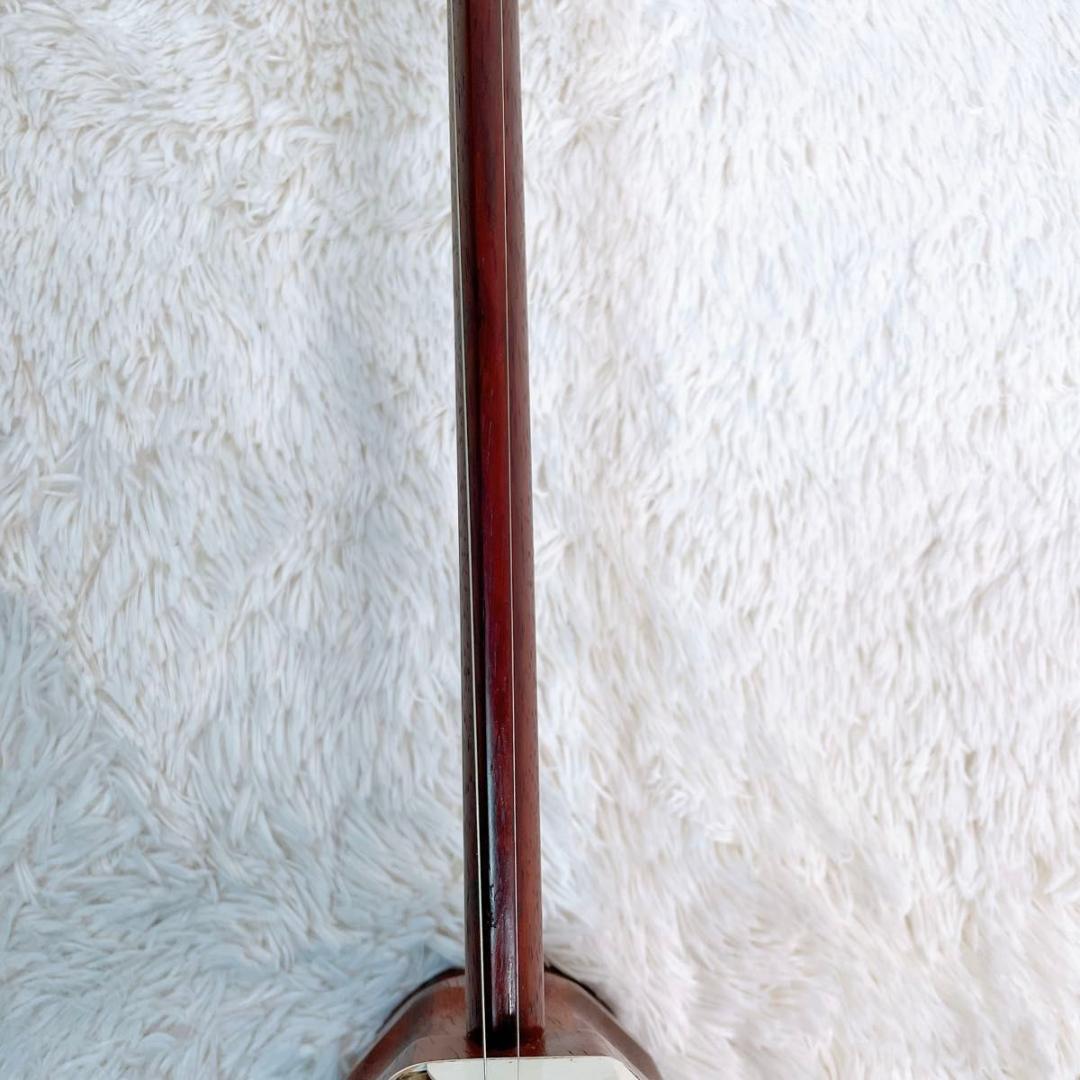 【訳あり】中国 弦楽器 二胡 ハードケース付き 蛇皮 弦楽器