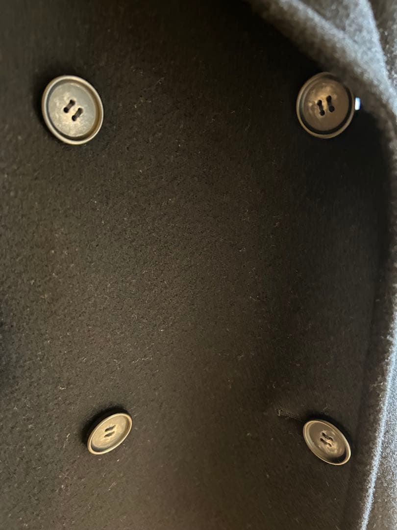 JOURNAL STANDARD relume尾州ウールショートPコート 黒38