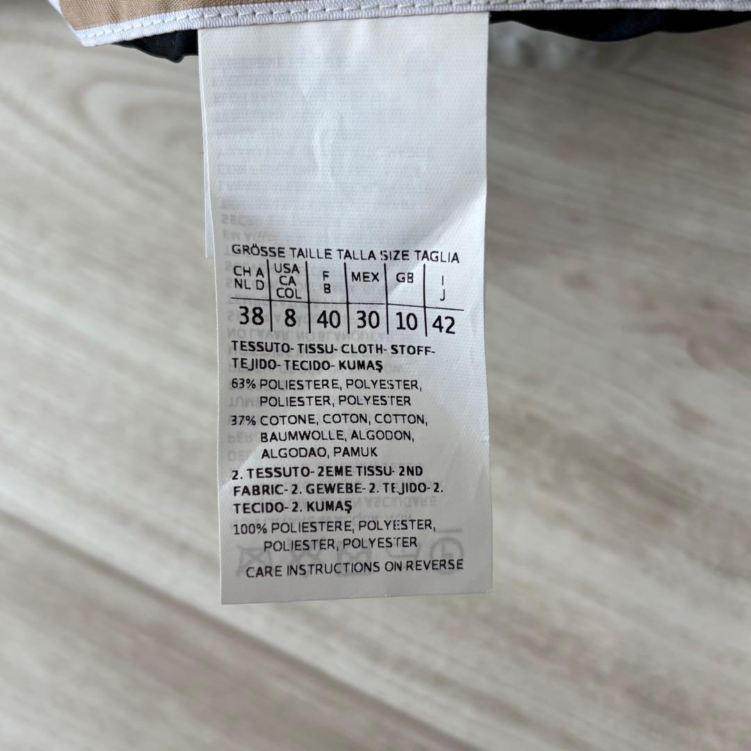 【美品】MaxMara ベルテッドコート リバーシブル 42 XL イタリア製