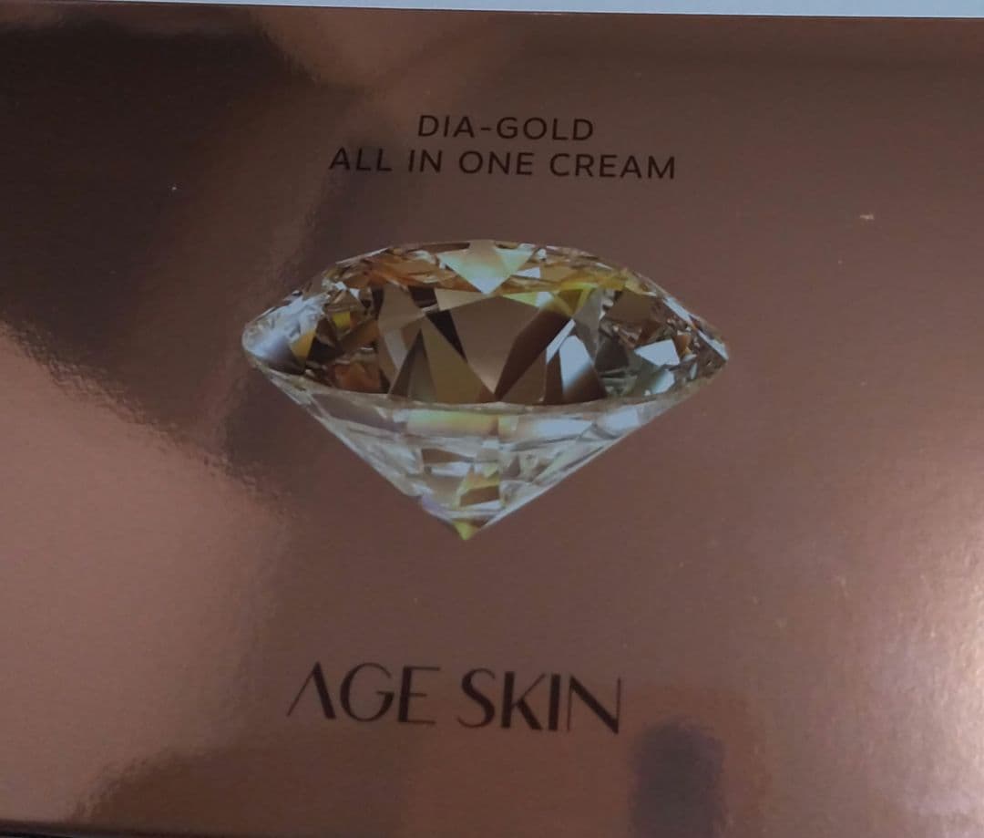 AGE SKIN ダイアゴ-ルドコラ-ゲン オ-ルインワンクリ-ム 2個