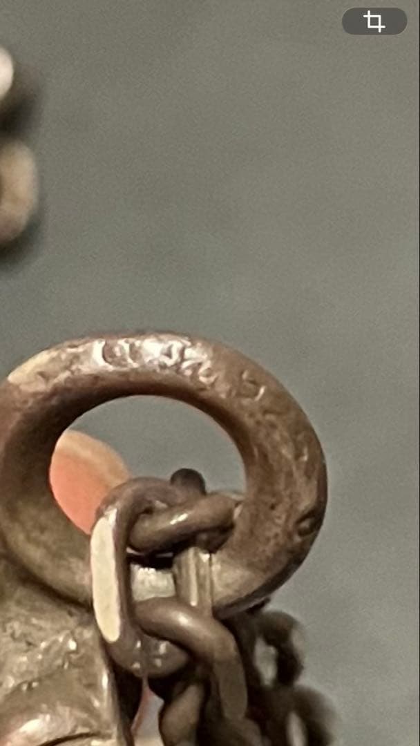 【値下げ】CHROME HEARTS クロムハーツ　ハートチャーム チェーン付き