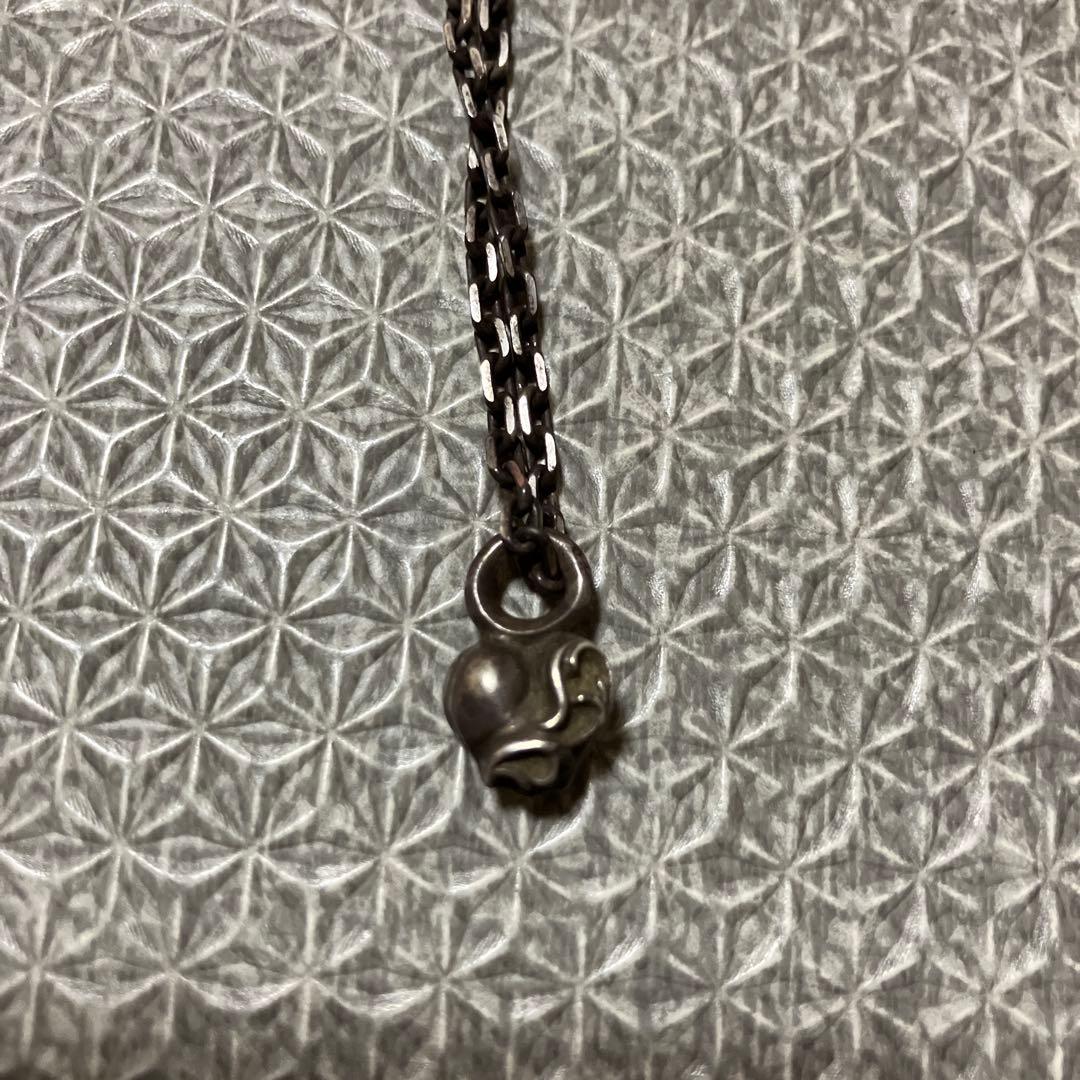 【値下げ】CHROME HEARTS クロムハーツ　ハートチャーム チェーン付き