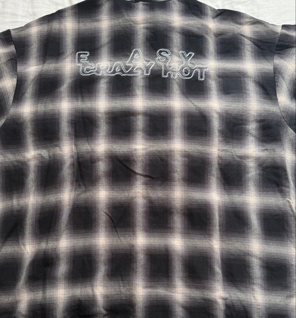 LE SSERAFIM EASY CRAZY HOT SHIRTチェックシャツ
