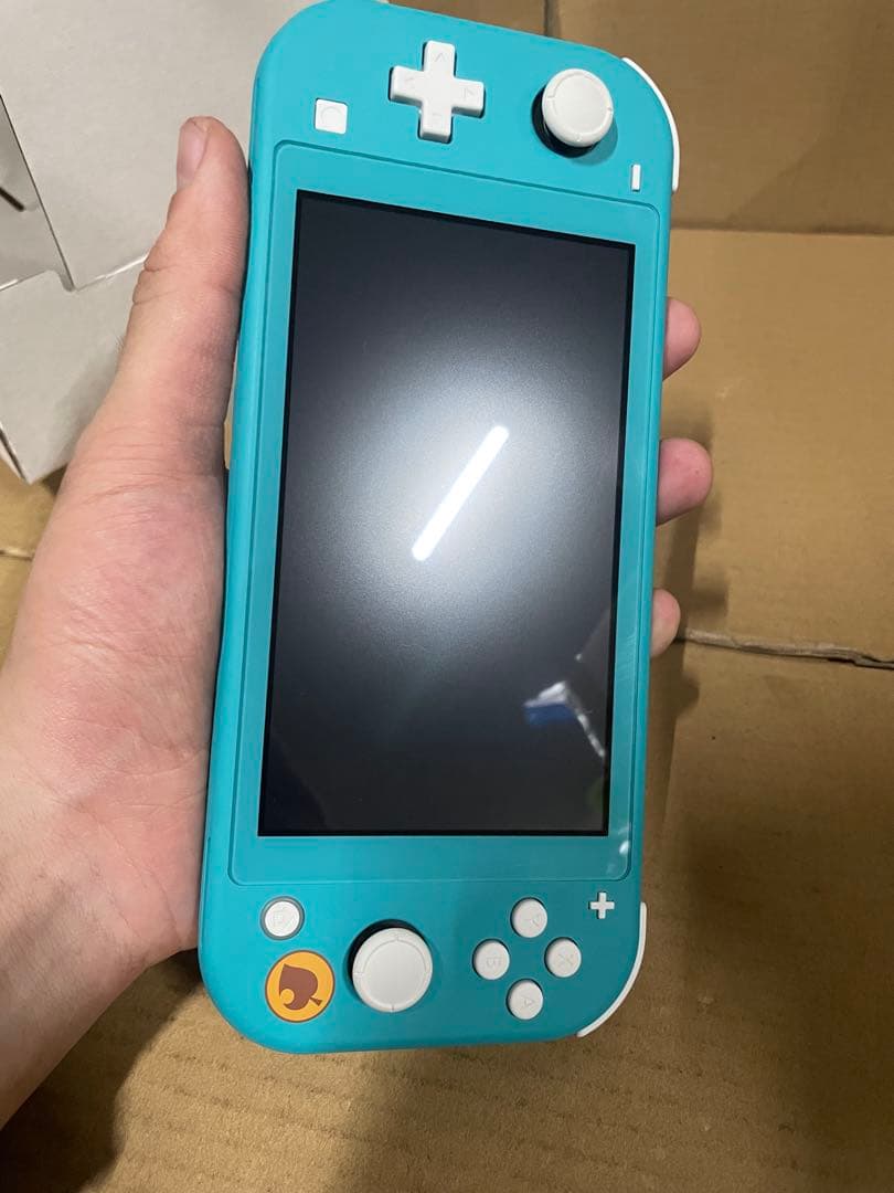 Switch Lite あつまれ どうぶつの森セット まめきち&つぶきちアロハ柄