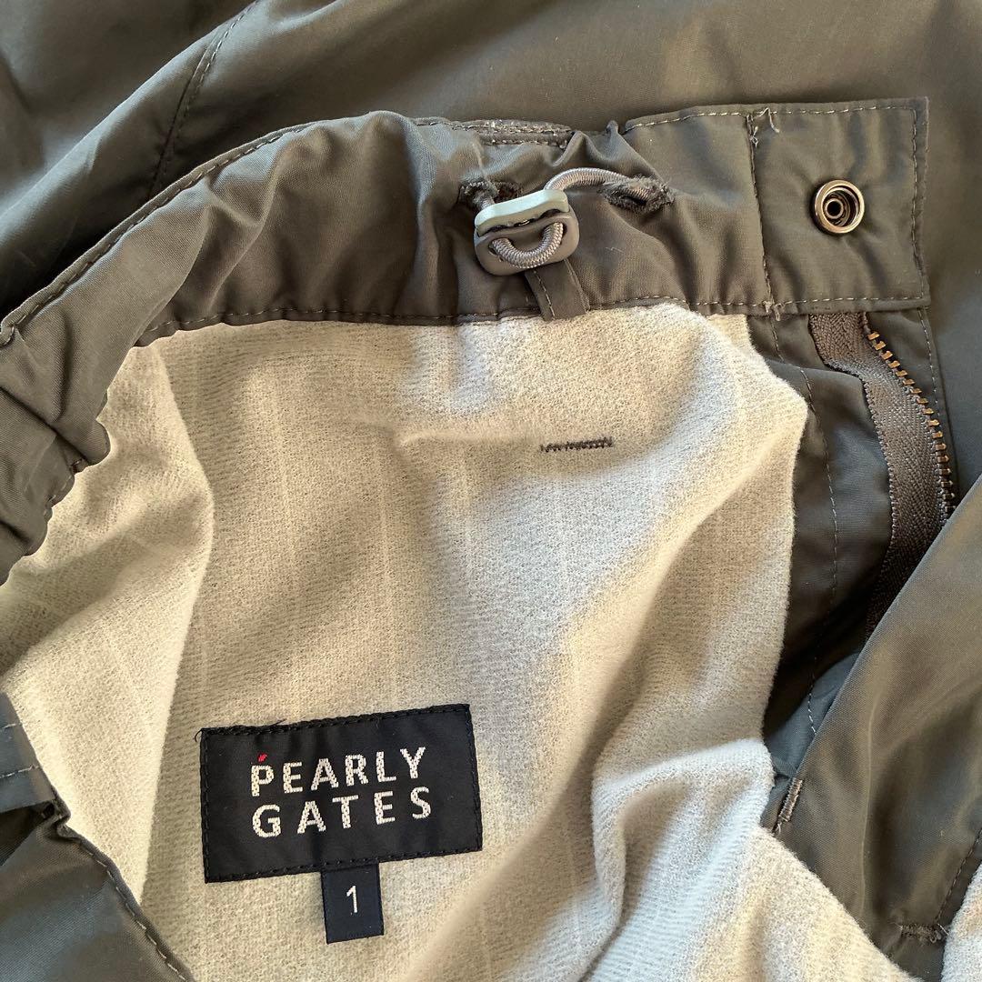 【サラン】PEARLY GATES レディースパンツ　防寒裏起毛　ブラック