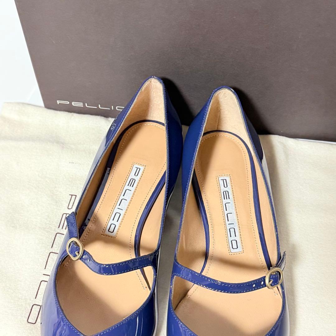 ⭐️新品未使用⭐️　PELLICO　ANDREA 10 フラットシューズ　ブルー