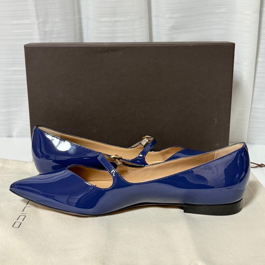 ⭐️新品未使用⭐️　PELLICO　ANDREA 10 フラットシューズ　ブルー