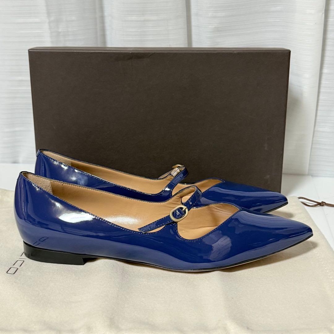 ⭐️新品未使用⭐️　PELLICO　ANDREA 10 フラットシューズ　ブルー