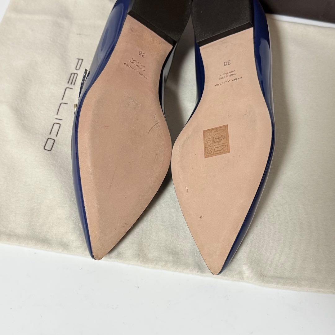⭐️新品未使用⭐️　PELLICO　ANDREA 10 フラットシューズ　ブルー