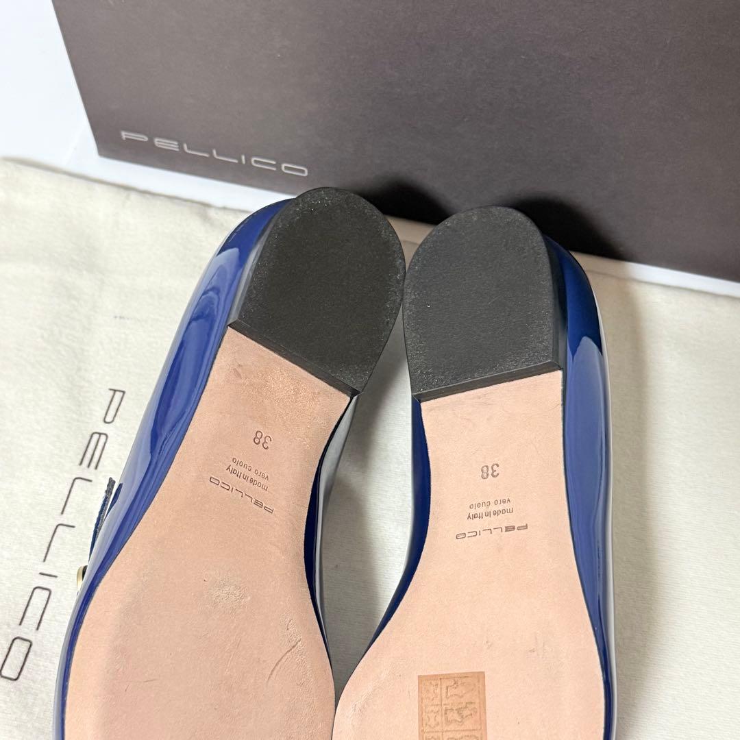 ⭐️新品未使用⭐️　PELLICO　ANDREA 10 フラットシューズ　ブルー
