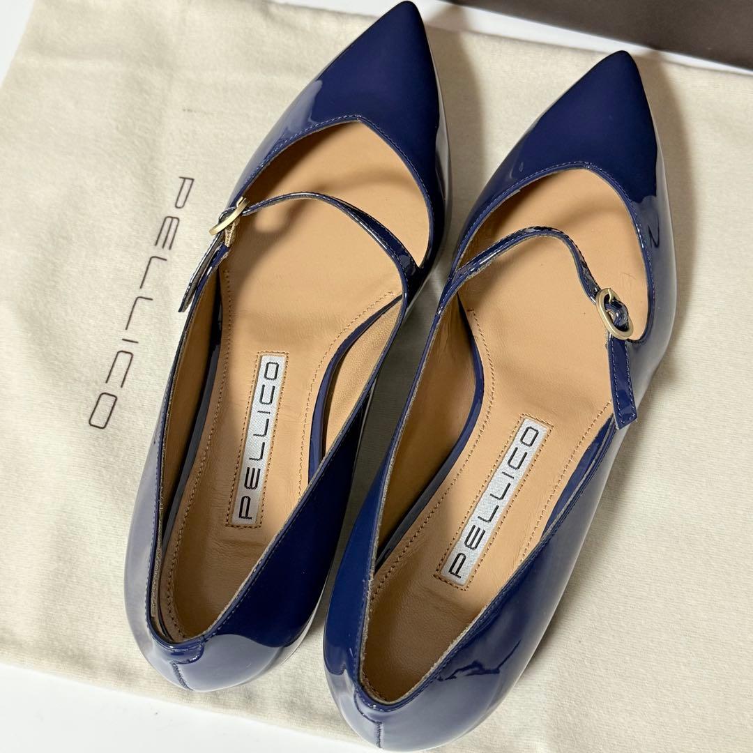 ⭐️新品未使用⭐️　PELLICO　ANDREA 10 フラットシューズ　ブルー