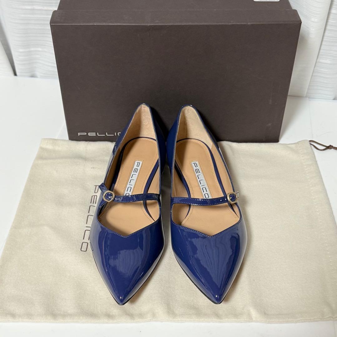 ⭐️新品未使用⭐️　PELLICO　ANDREA 10 フラットシューズ　ブルー