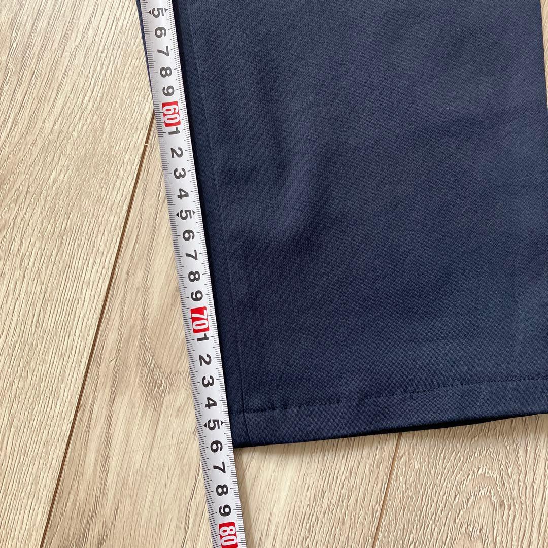 【美品】BEAMS GOLF ネイビー パンツ　ビームスゴルフ　ロゴ　ストレッチ