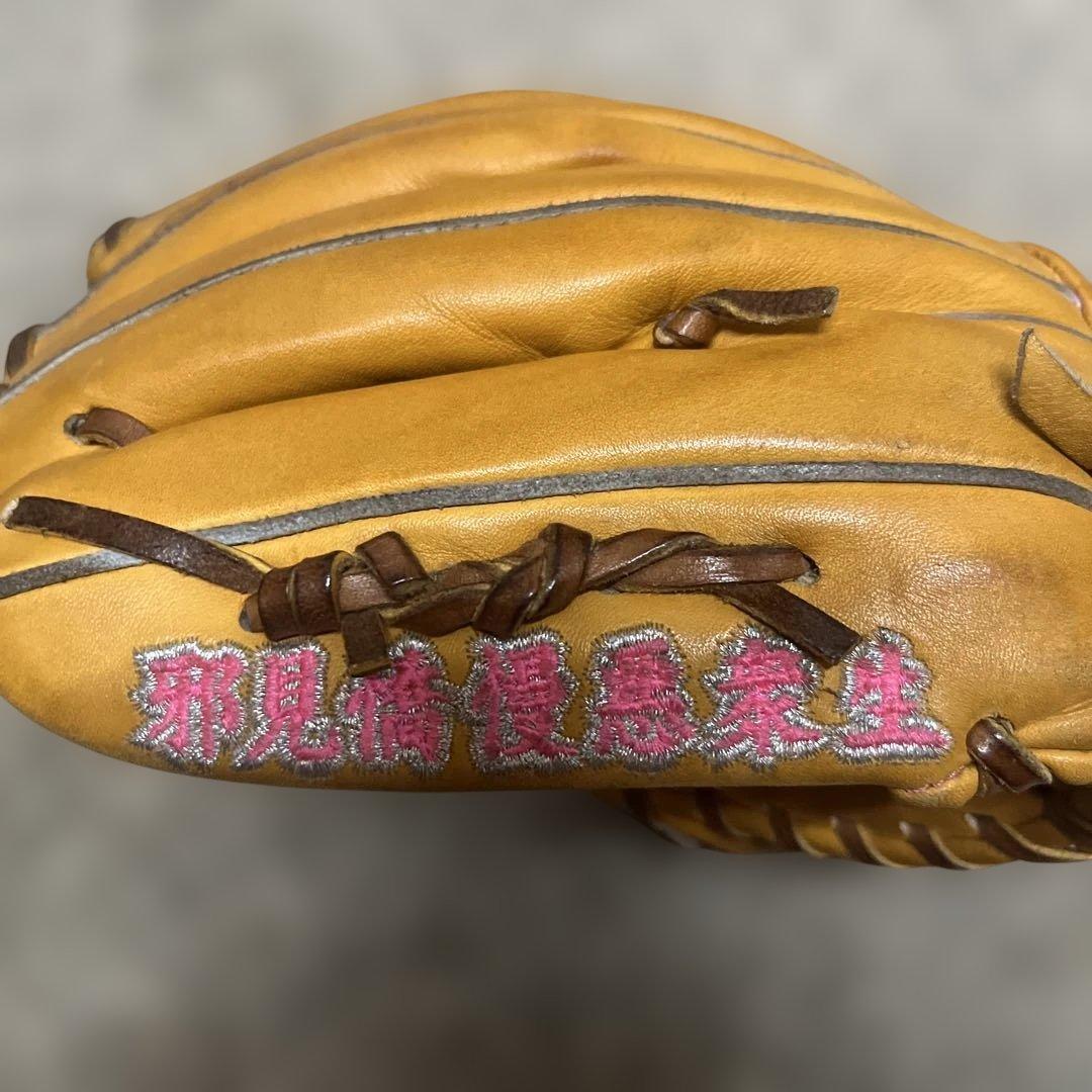 ミズノプロ 梵英心さん実使用(支給)グラブ