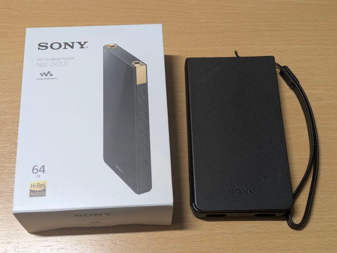 【週末セール中】SONY NW-ZX707 WALKMAN専用ケースセット