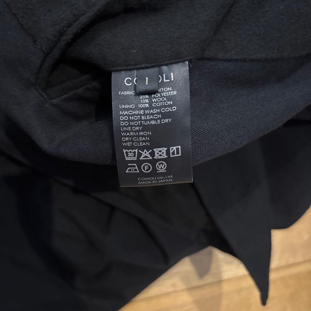 COMOLI 25ssポストワークツイルジャケット1