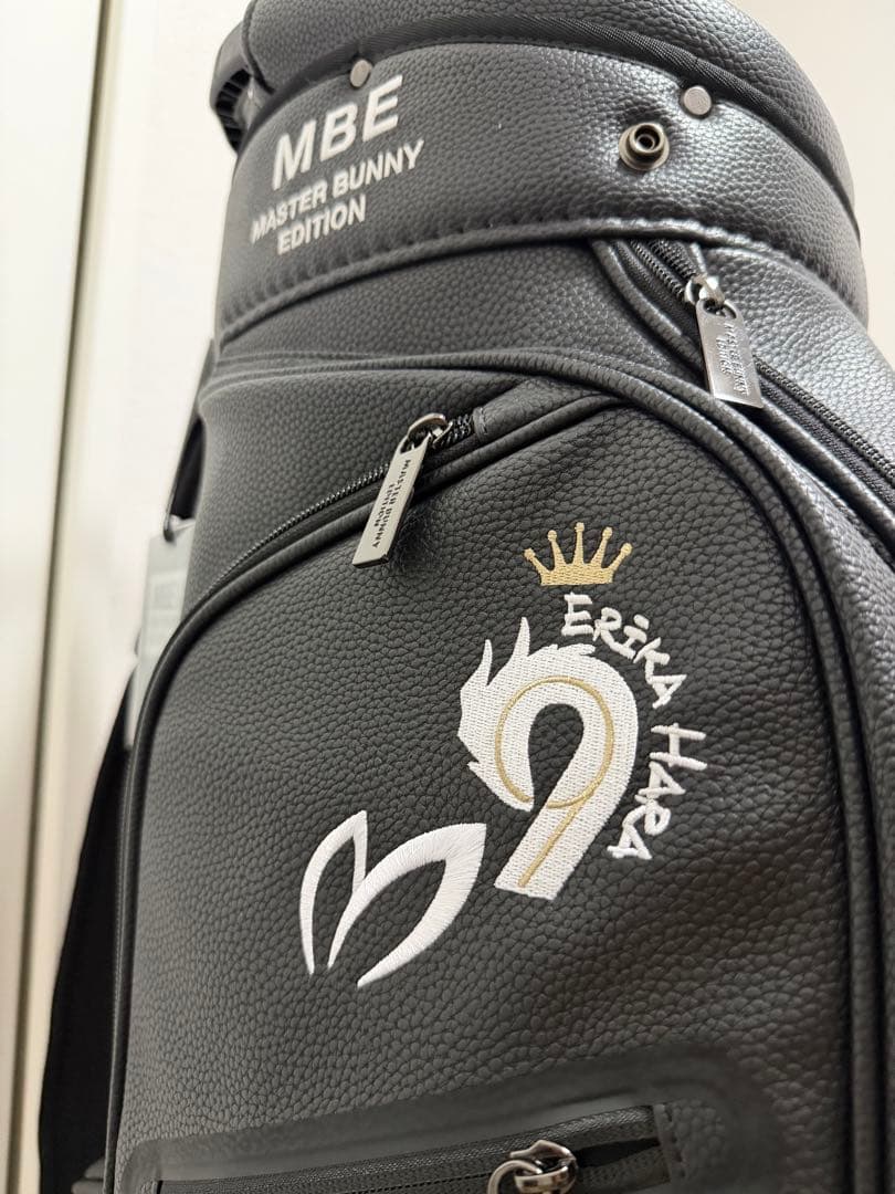 新品 マスターバニー原英莉花プロアイコン限定キャディバック DR用ヘッドカバー付