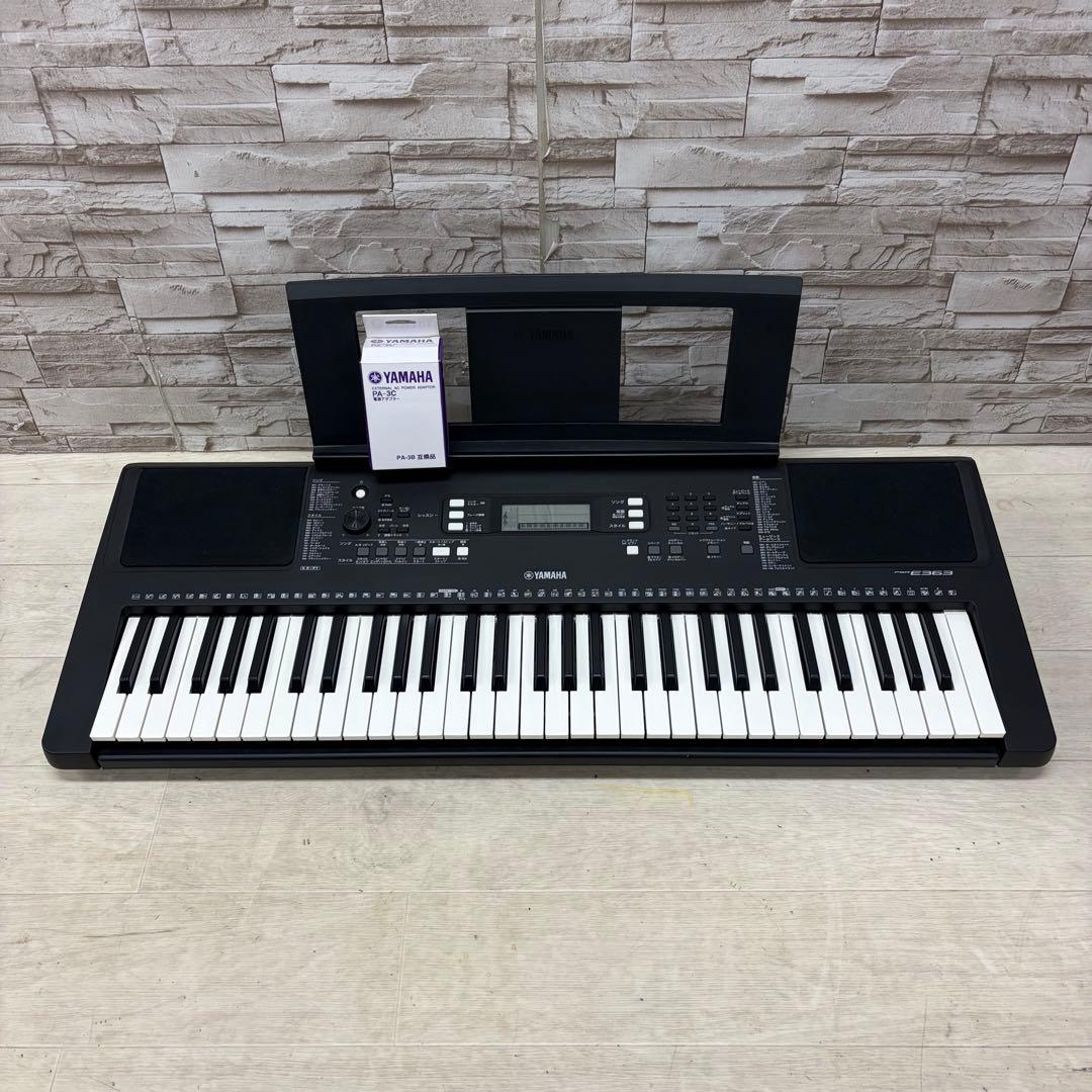 YAMAHA ヤマハ 61鍵盤 電子キーボード PSR-E363 ③