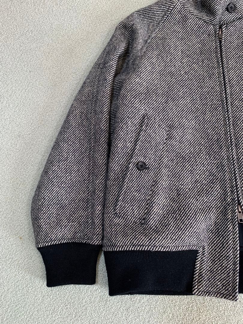 マーガレットハウエルウールヘリンボーンブルゾン