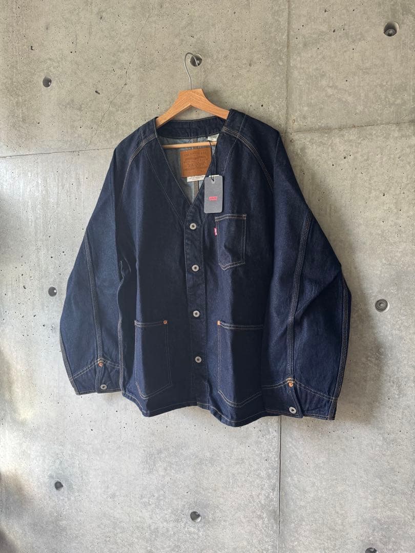 LEVIS UNION ENGINEER CARDIGAN ダークインディゴ