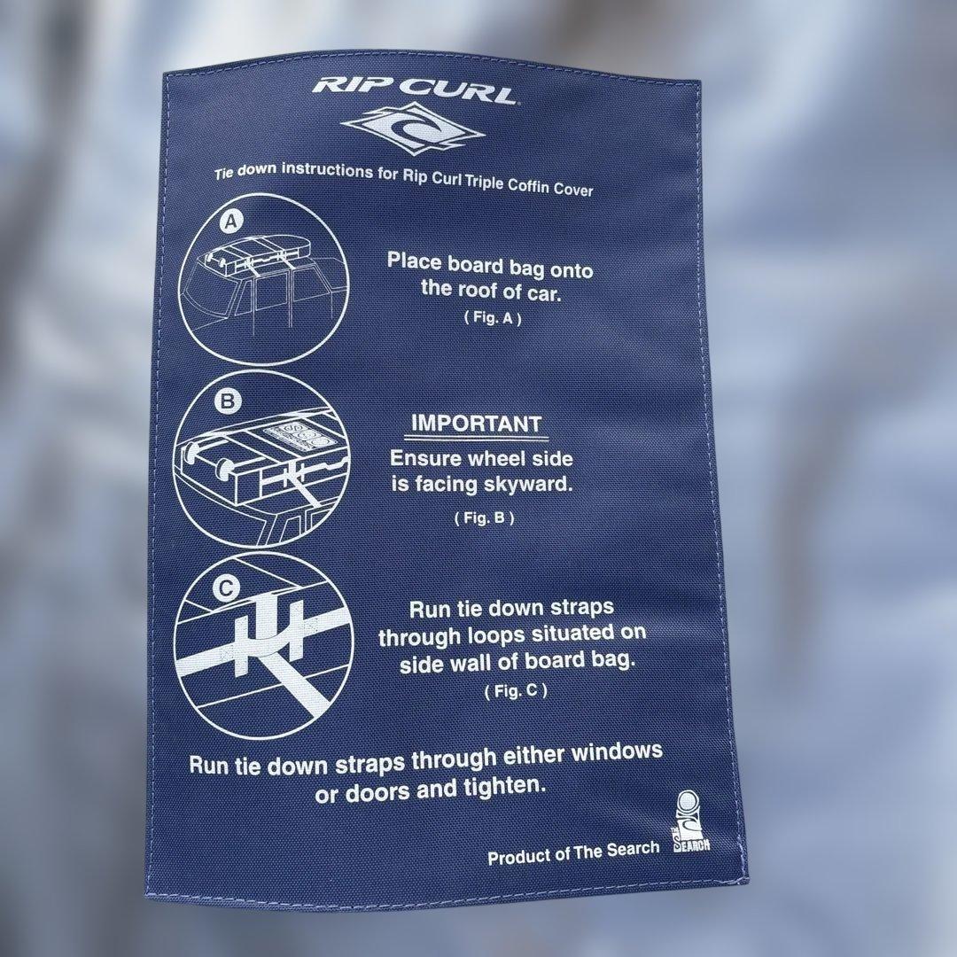 リップカール サーフボードケース 3枚収納