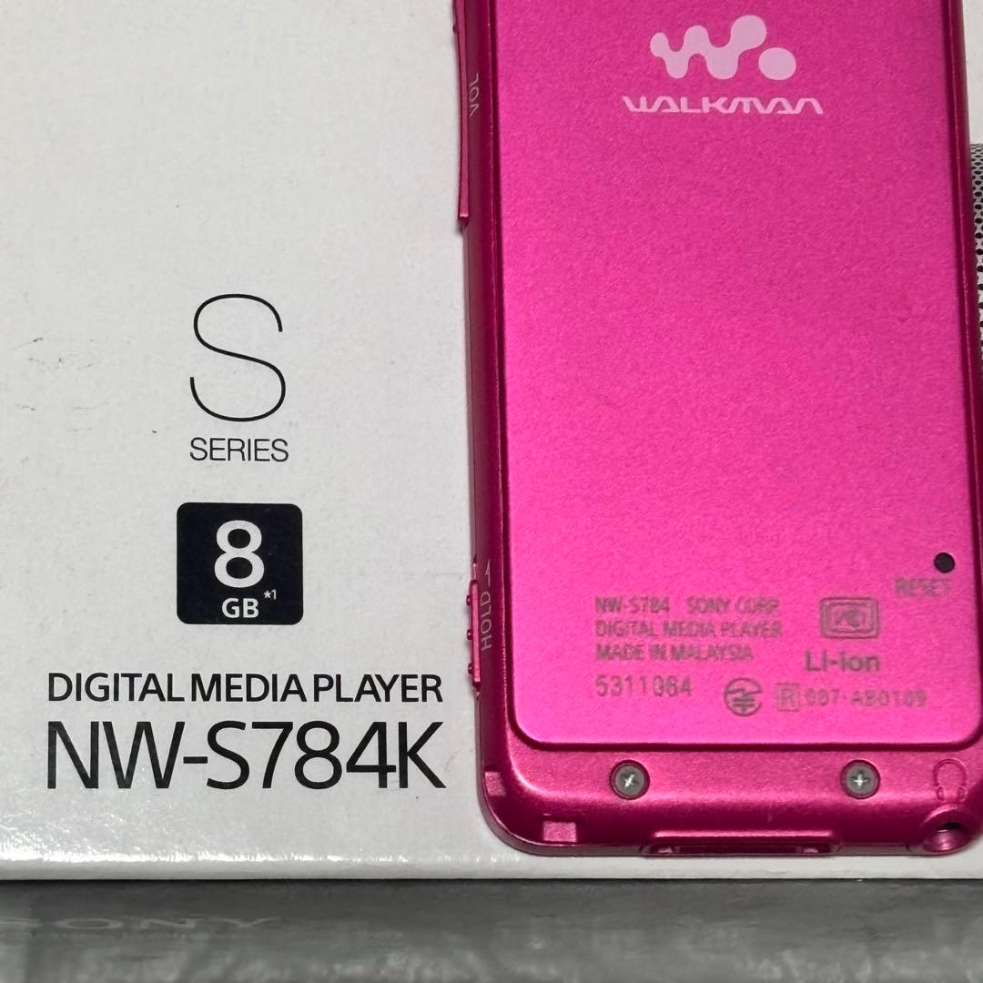 SONY ウォークマン NW-S784K ピンク 8GB 付属品有 動作確認済