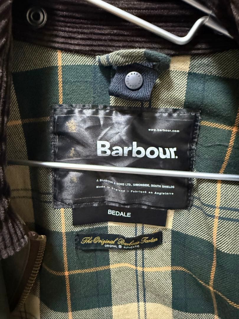 S様ご購入　バブアー Barbour BEDALE ビデイル 42 英国製