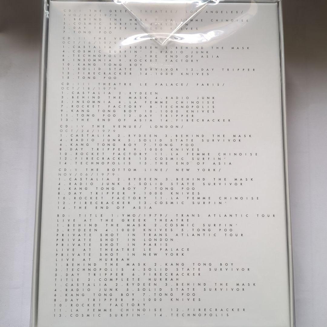 特典バッチ付き/新品/YMO 1979 Trans Atlantic Tour