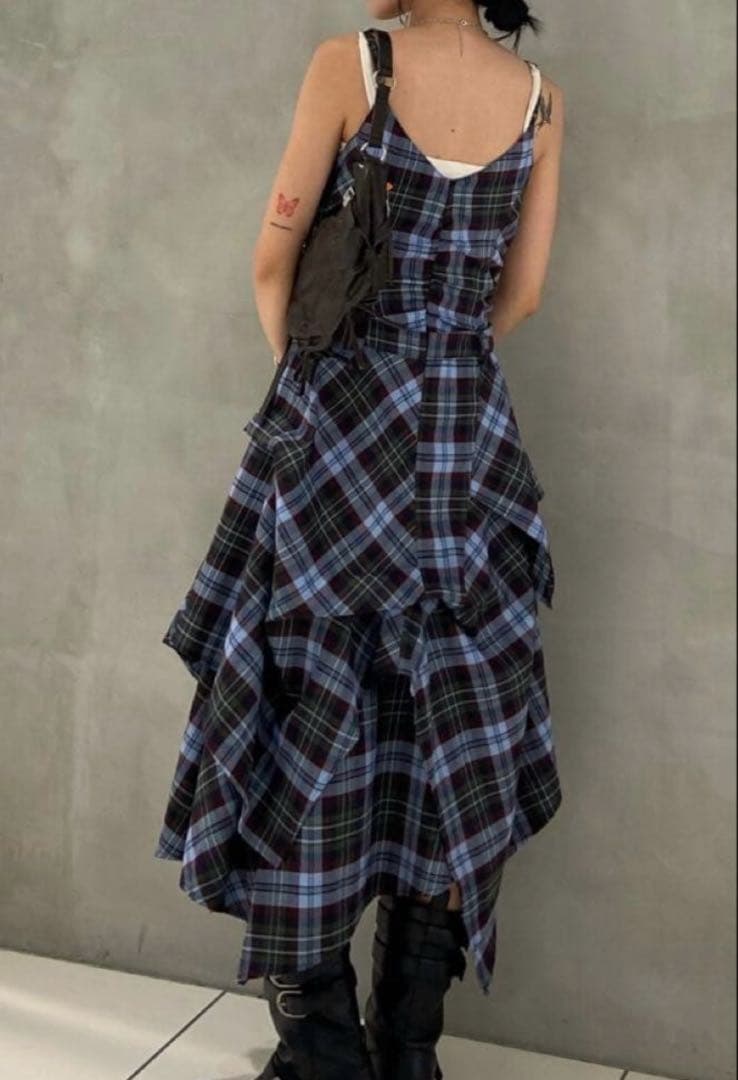 美品！SLY ASYMMETRY HEM CAMI ロングワンピース