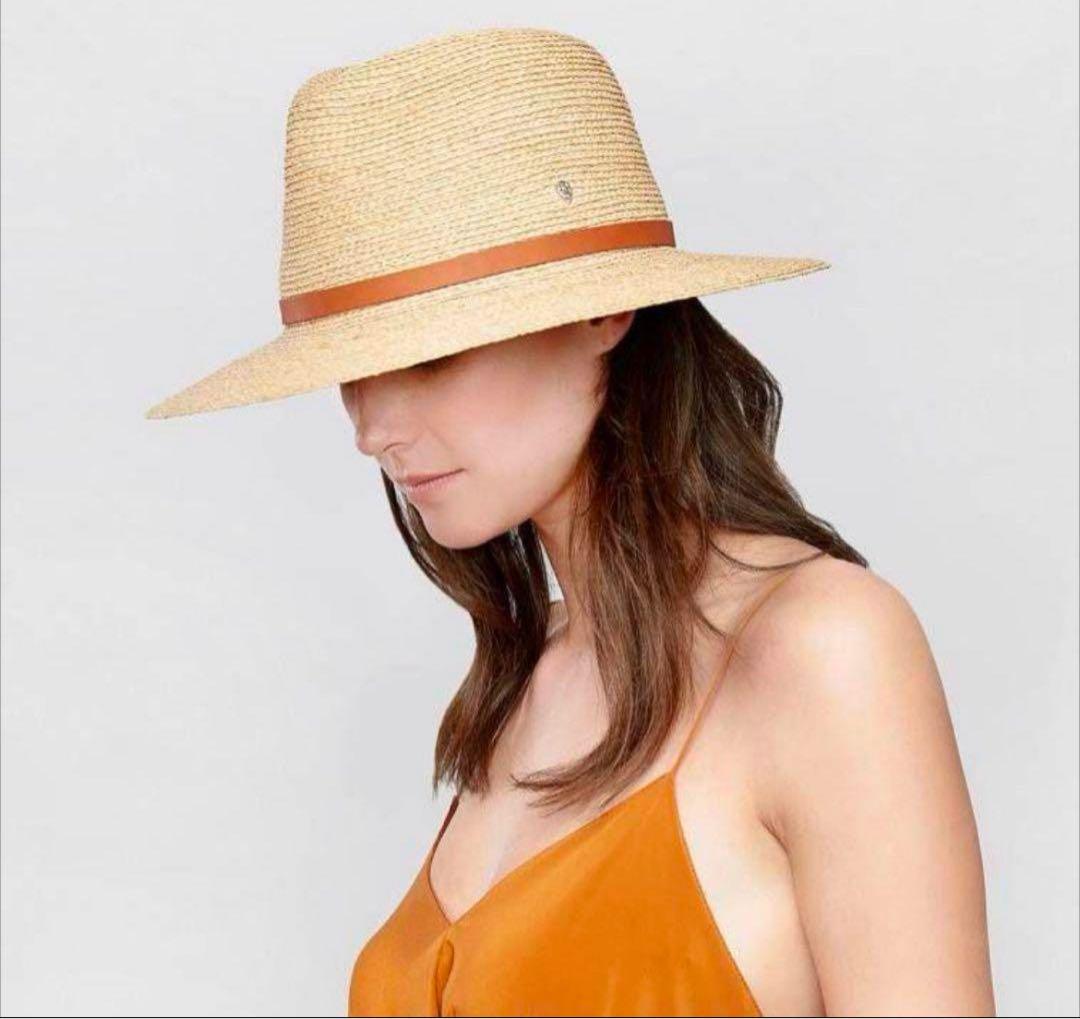 【値下げ】新品未使用　ヘレンカミンスキー　ラフィアハット　HINA