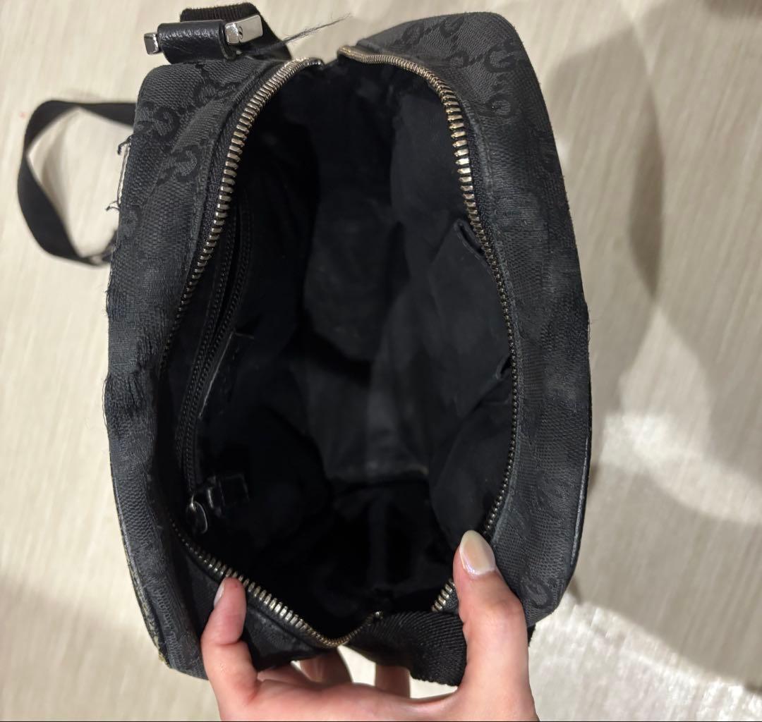 た◎Gucci ブラック ショルダーバッグ