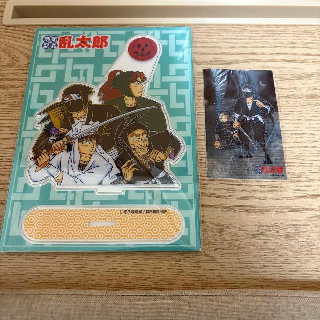 忍たま乱太郎 プレミアムBOXセット③ アクリルスタンド クリアカード 特典付き